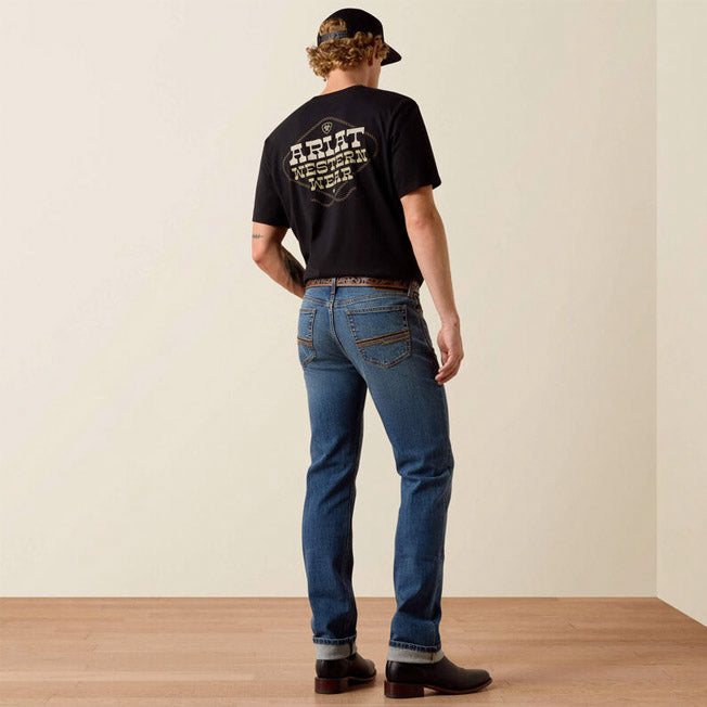 Ariat Mens M8 Slim Straight Crosby Jean