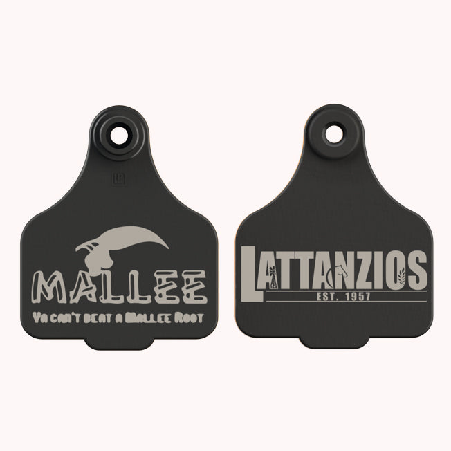 Lattanzios Mallee Cattle Tag Keyring