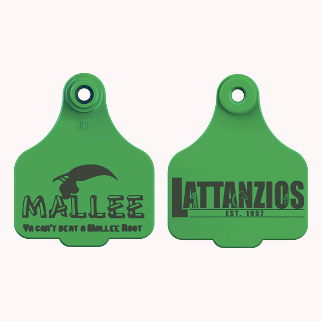 Lattanzios Mallee Cattle Tag Keyring