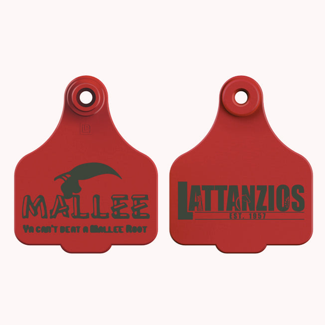 Lattanzios Mallee Cattle Tag Keyring