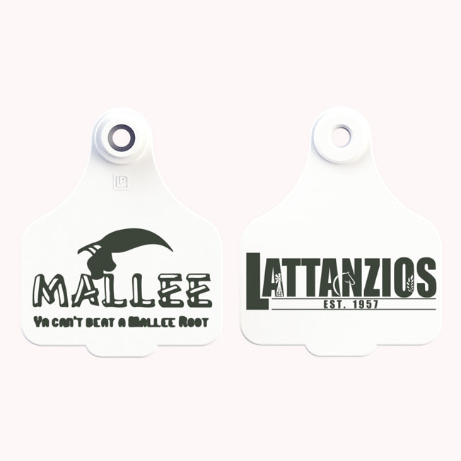 Lattanzios Mallee Cattle Tag Keyring