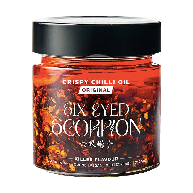 Six-Eyed Scorpion Original Crispy Chilli Oil
