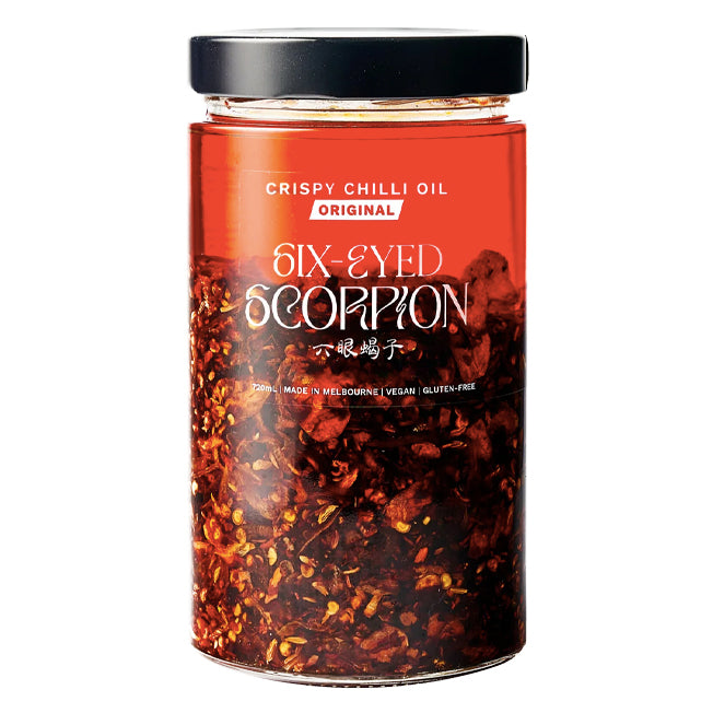 Six-Eyed Scorpion Original Crispy Chilli Oil