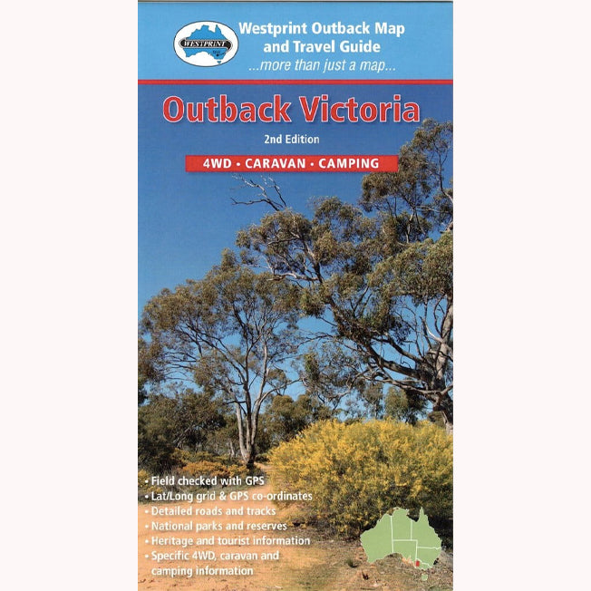 Westprint Outback Victoria Map