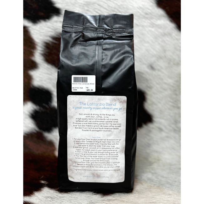 Bushies Brew Lattanzios Blend Coffee Fine Grind