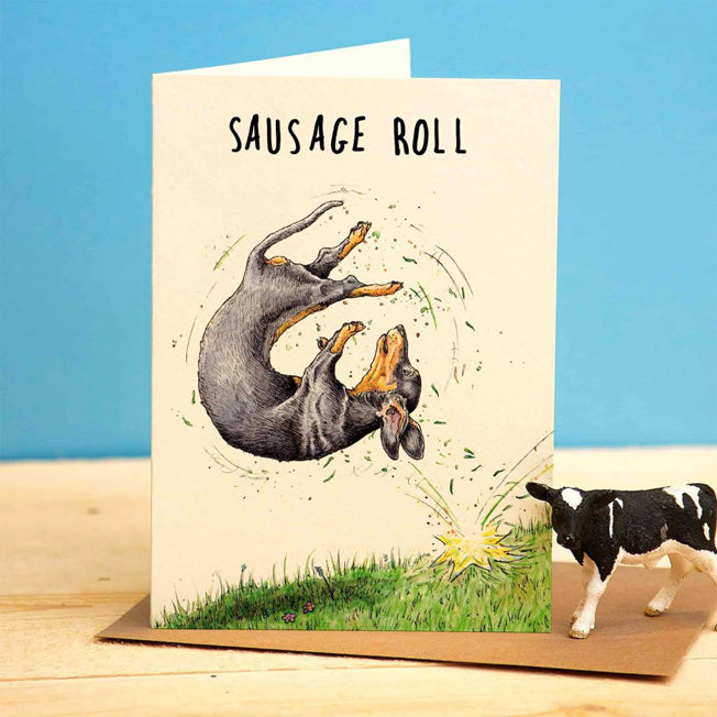 Sausage Roll Greeting Card