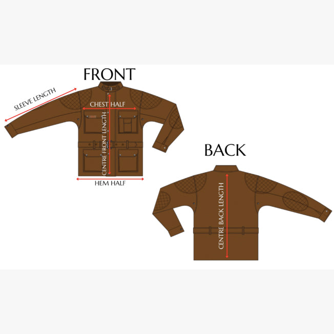 Didgeridoonas Rawson Wool Lined Oilskin Vest