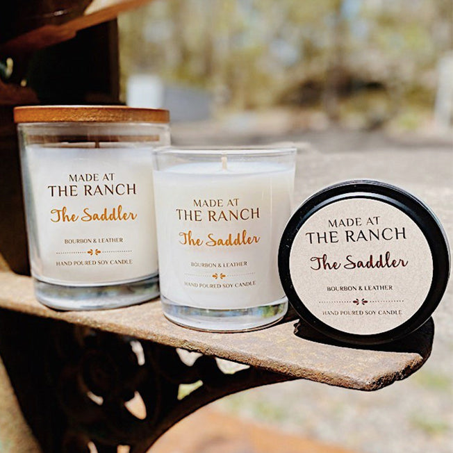Made At The Ranch The Saddler Candle
