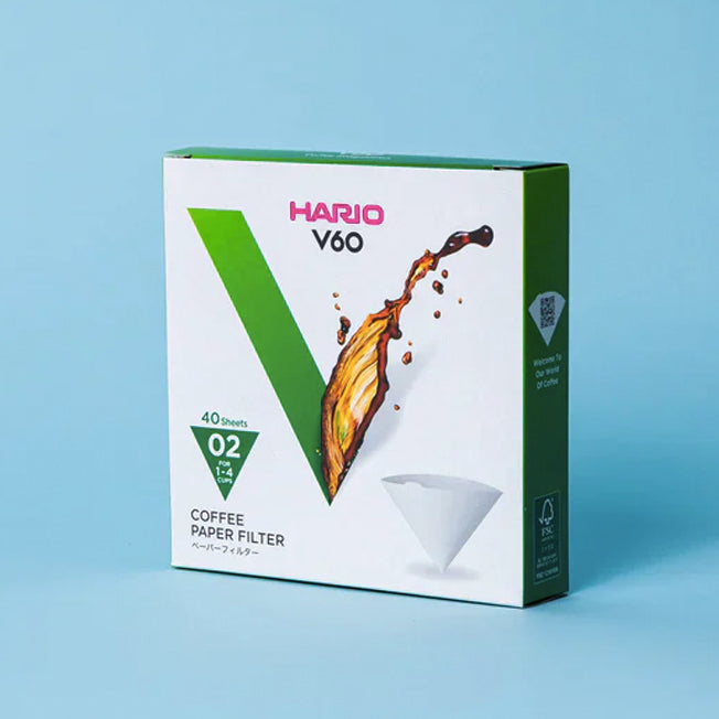 Hario V60 Coffee Paper Filter 40 Sheets
