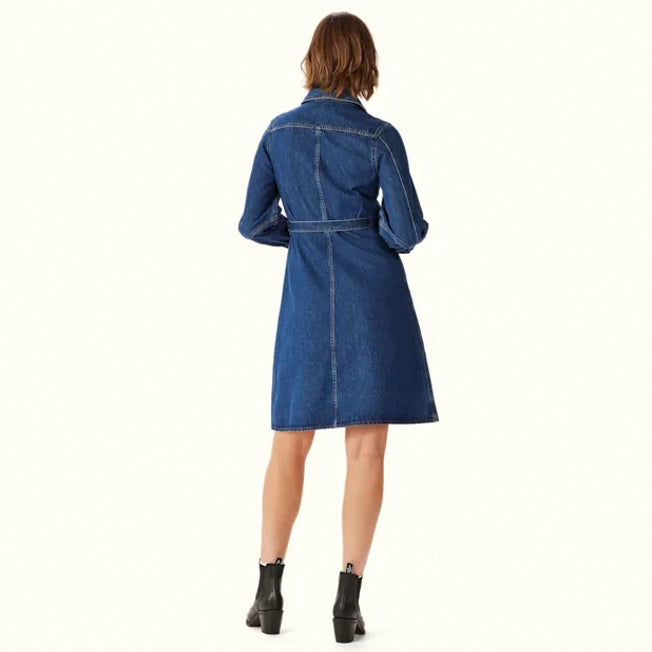 rm williams denim dress R.M. Williams Womens Size 16 Denim Dress Blue (s) - Used Good