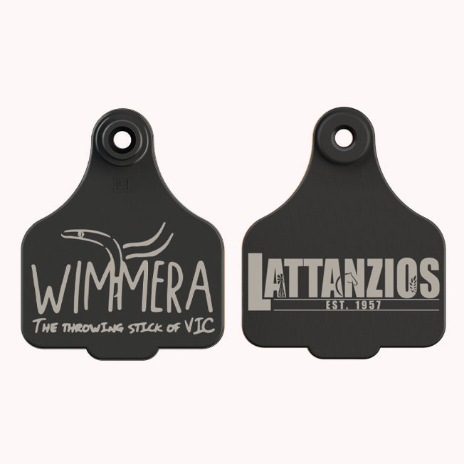 Lattanzios Wimmera Cattle Tag Keyring