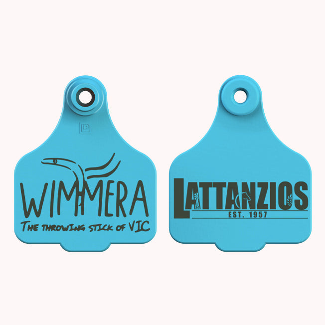 Lattanzios Wimmera Cattle Tag Keyring