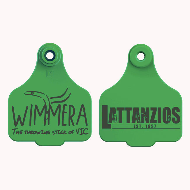 Lattanzios Wimmera Cattle Tag Keyring