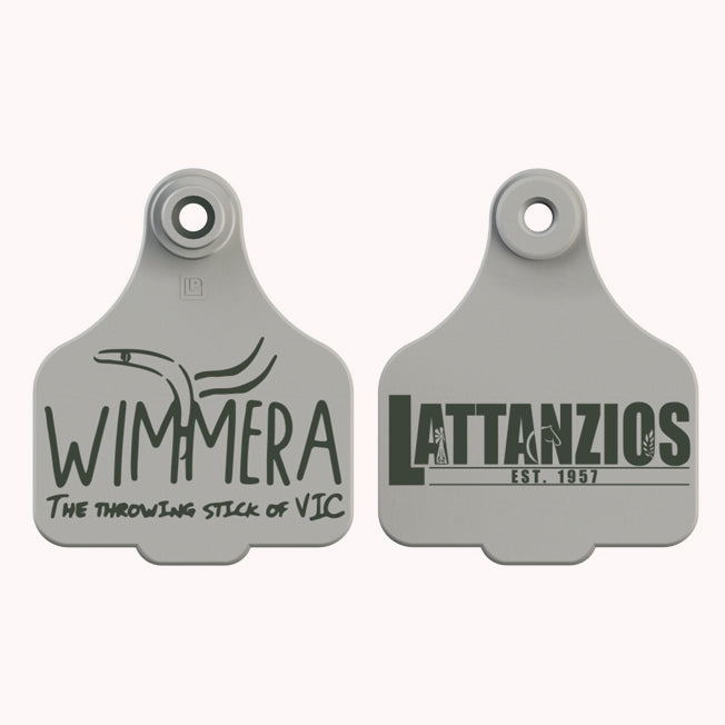 Lattanzios Wimmera Cattle Tag Keyring