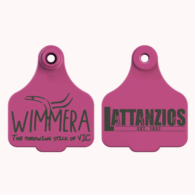 Lattanzios Wimmera Cattle Tag Keyring