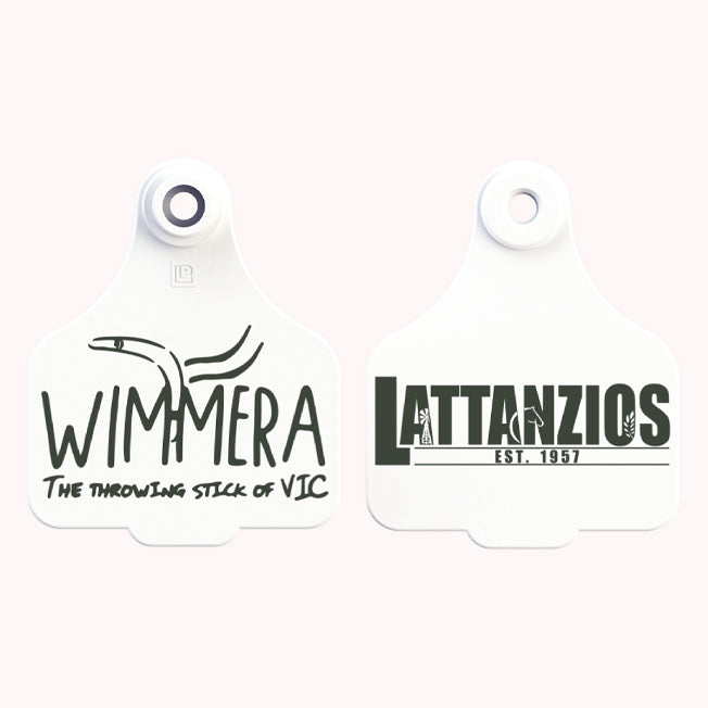 Lattanzios Wimmera Cattle Tag Keyring