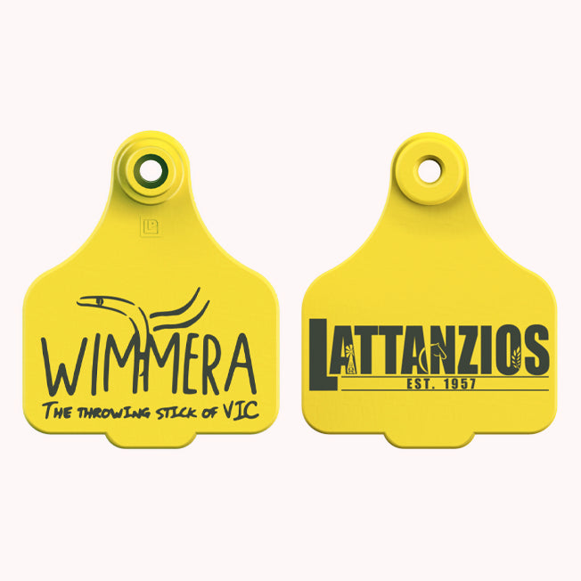 Lattanzios Wimmera Cattle Tag Keyring
