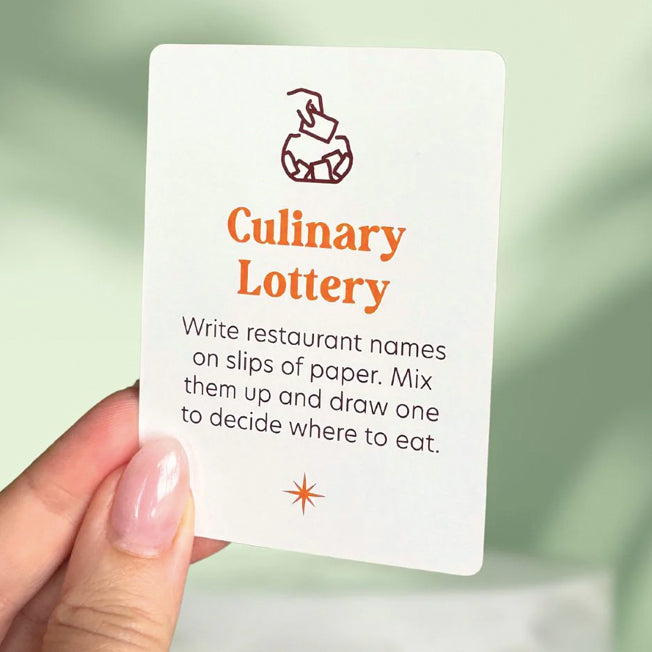 The Adventure Card Co The Foodie Deck