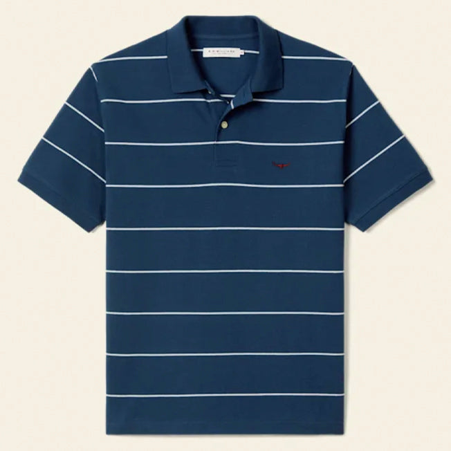 R.M. Williams Albany Stripe Polo