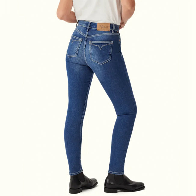 R.M. Williams Albury Womens Slim Fit Skinny Leg Premium Denim Jean