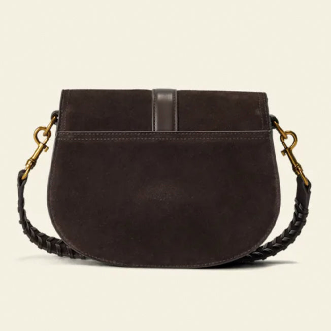 R.M. Williams Alice Suede Saddle Day Bag