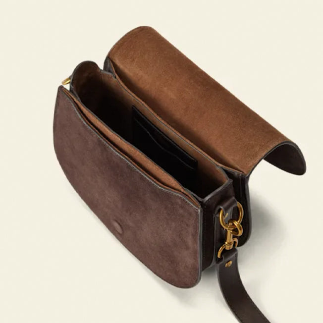 R.M. Williams Alice Suede Saddle Day Bag