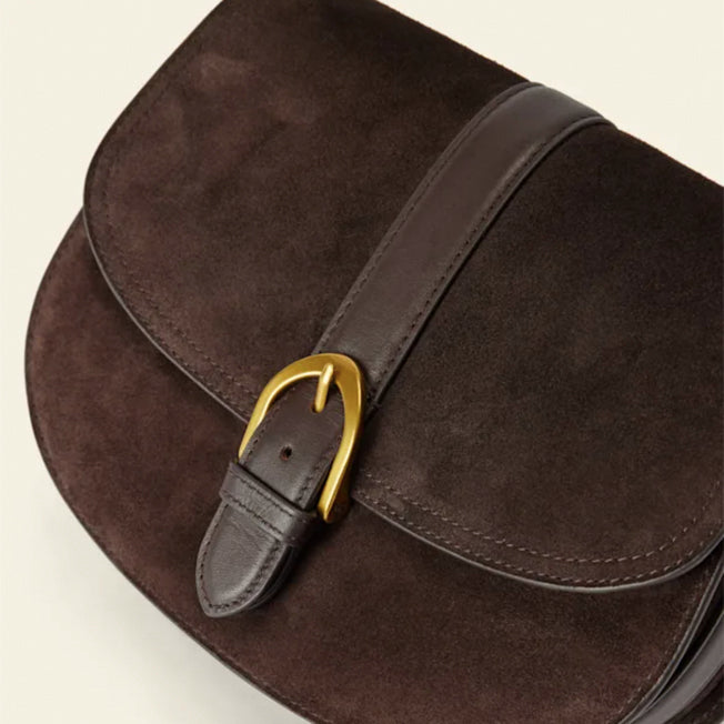 R.M. Williams Alice Suede Saddle Day Bag