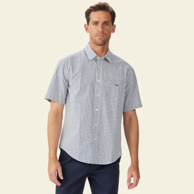 R.M. Williams Augusta Classic Poplin SS Shirt