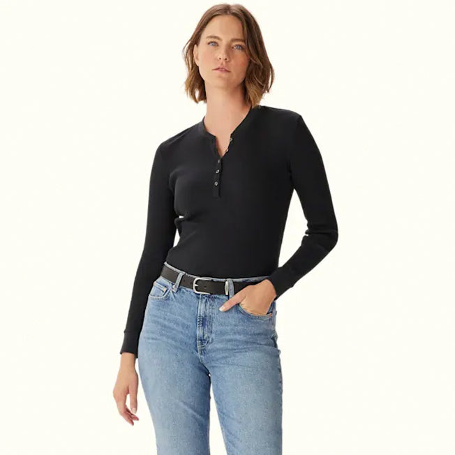 R.M.Williams Avoca Ribbed Henley