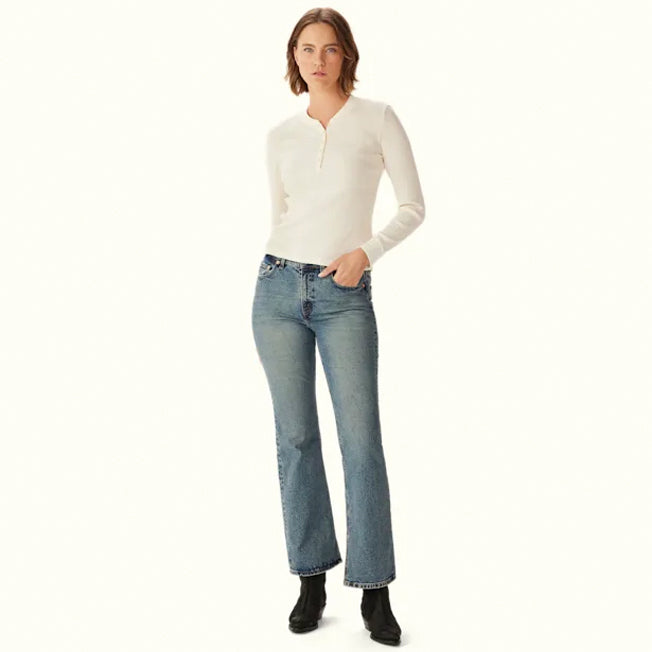 R.M.Williams Avoca Ribbed Henley