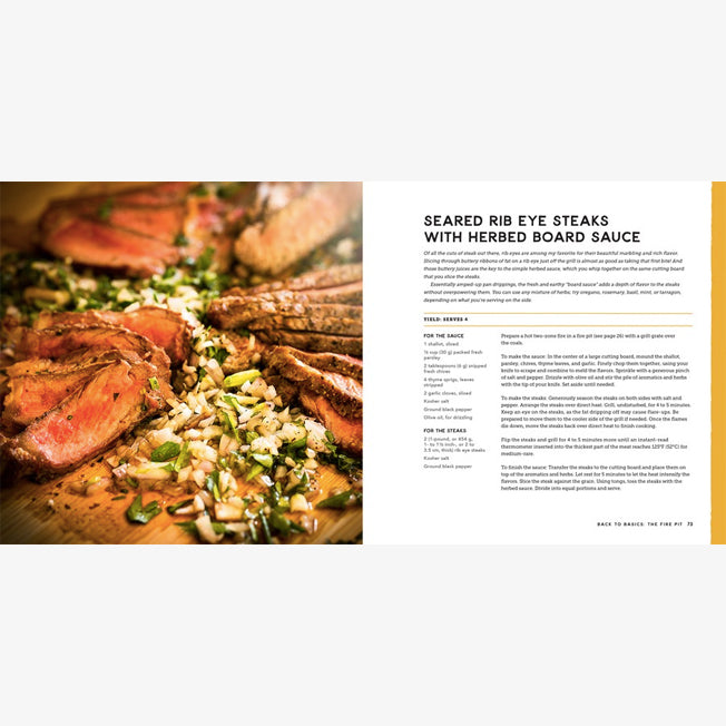 The Backyard Fire Cookbook