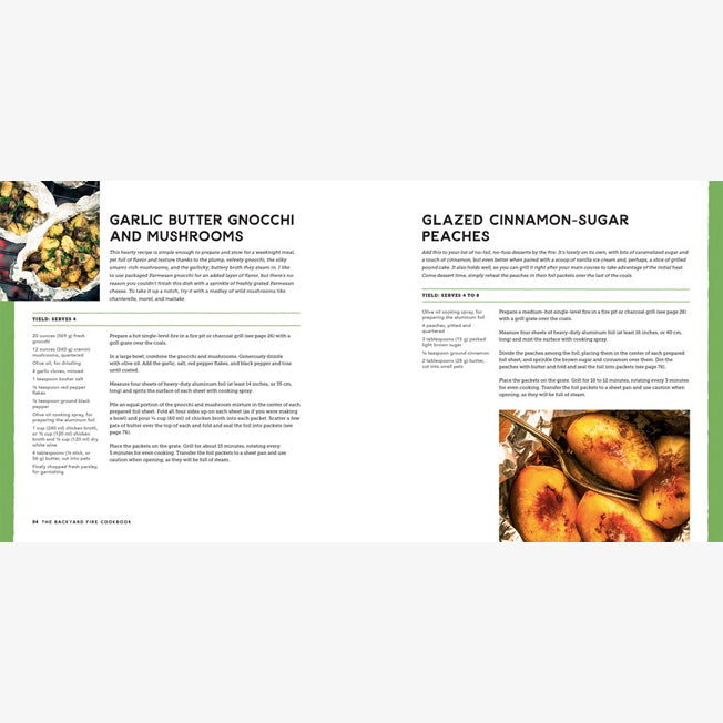 The Backyard Fire Cookbook