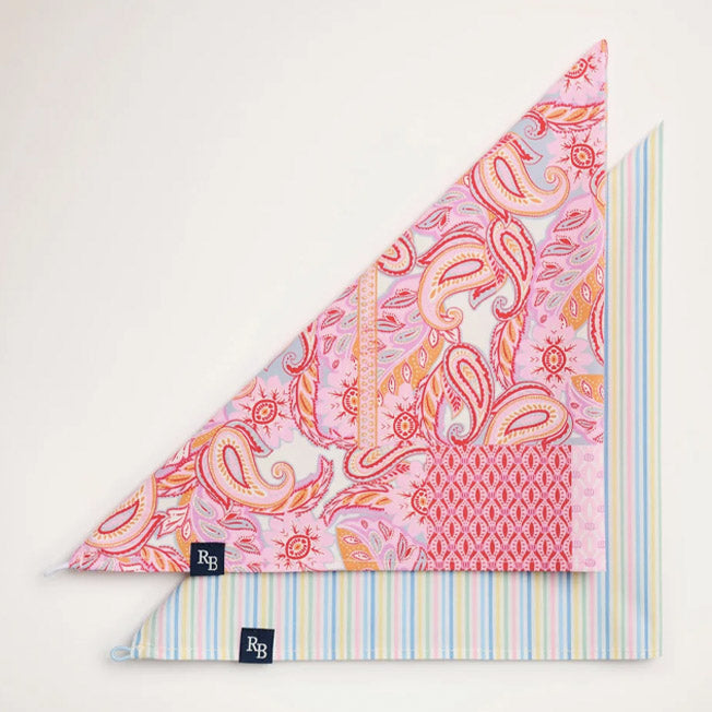 RB Sellars Ladies Bandana Scarves Set of 2