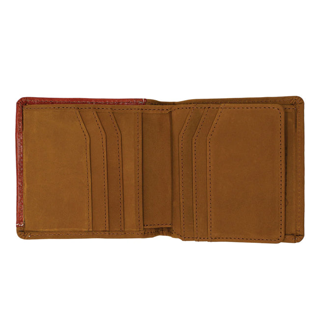 Ariat Basket Weave Corner Bi-Fold Wallet
