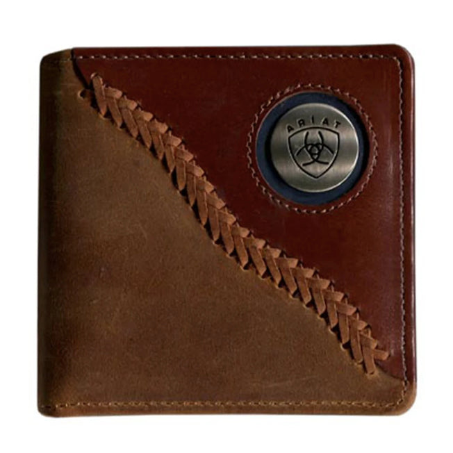 Ariat Two Toned Stitched Bi-Fold Wallet