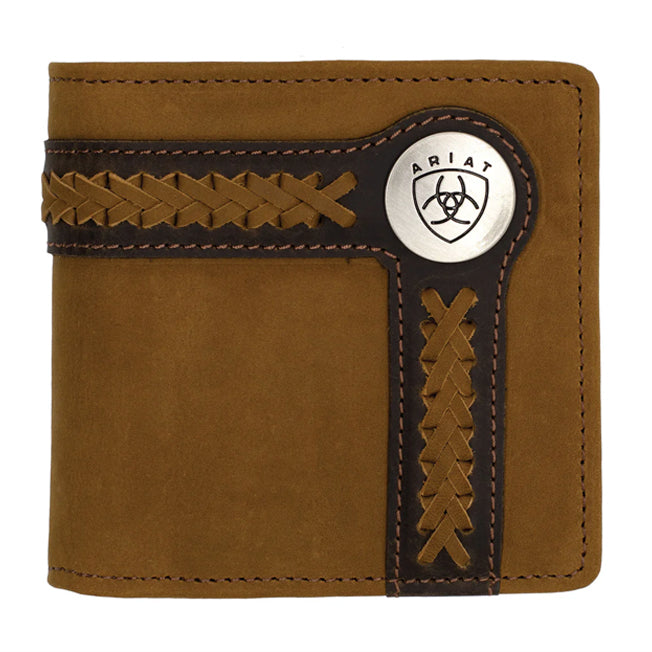 Ariat Accent Overlay Bi-Fold Wallet