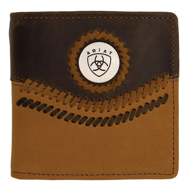 Ariat Two Tone Accent Bi-Fold Wallet