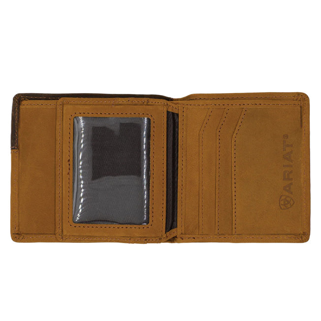 Ariat Two Tone Accent Bi-Fold Wallet
