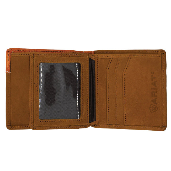 Ariat Two Tone Hair On Bi-Fold Wallet