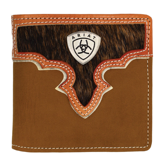 Ariat Two Tone Hair On Bi-Fold Wallet