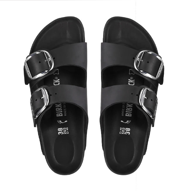 Arizona Big Buckle Oiled Leather Narrow