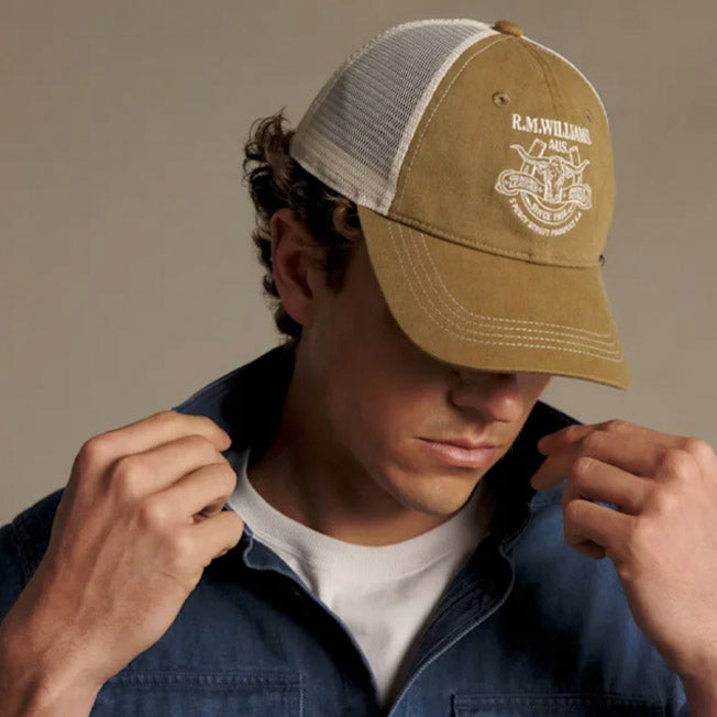 R.M. Williams Boots & Saddles Trucker Cap