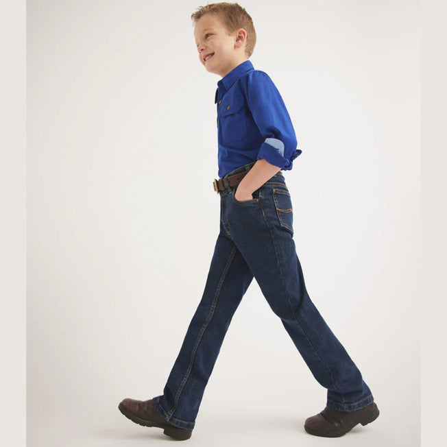RB Sellars Sinclair Junior Mid Rise Straight Leg Jean