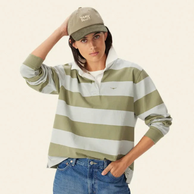 R.M. Williams Branded Twill Cord Cap