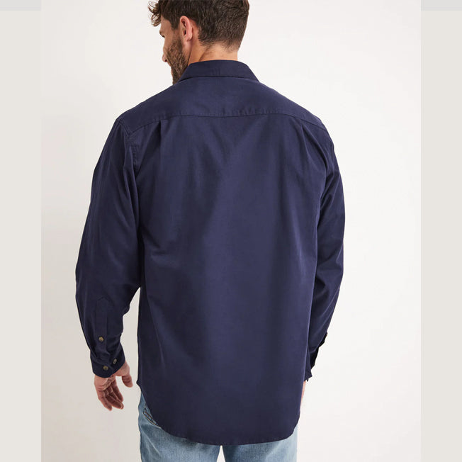RB Sellars Mens Burton 1/2 Button Lightweight LS Shirt