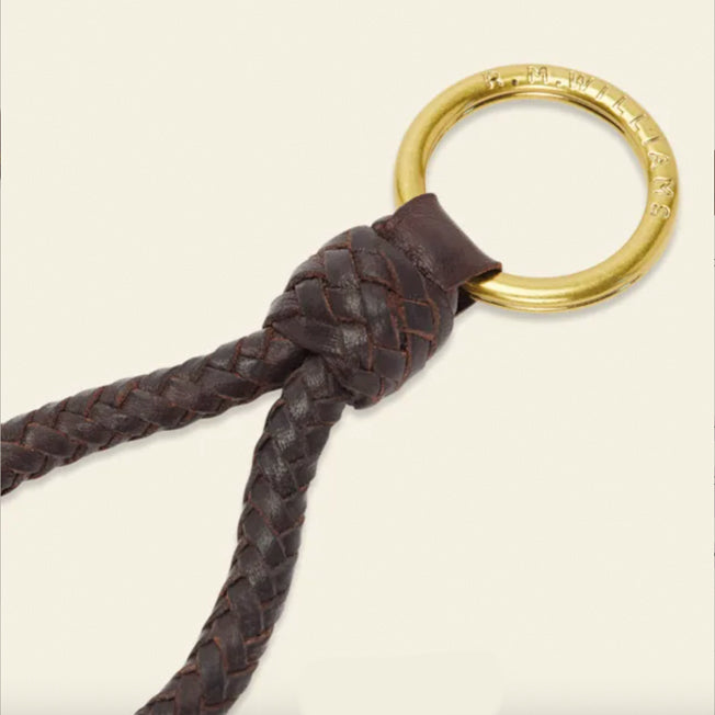 R.M. Williams RMW Bush Plaited Whip Loop Key Ring