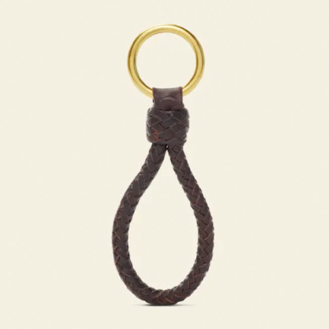 R.M. Williams RMW Bush Plaited Whip Loop Key Ring