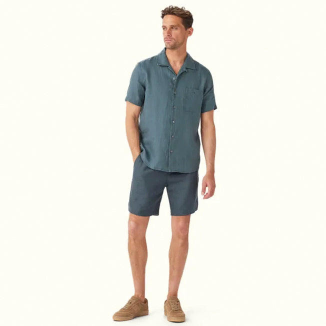 R.M. Williams Camp Collar Regular Shirt SS