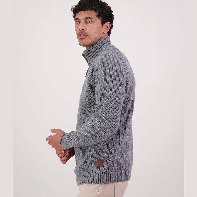 Swanndri Chalky Island Waffle Jumper