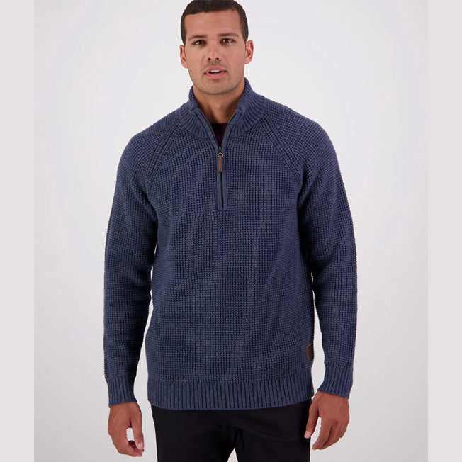 Swanndri Chalky Island Waffle Jumper